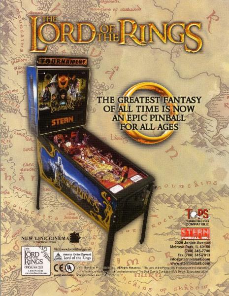 THE LORD OF THE RINGS GOLD