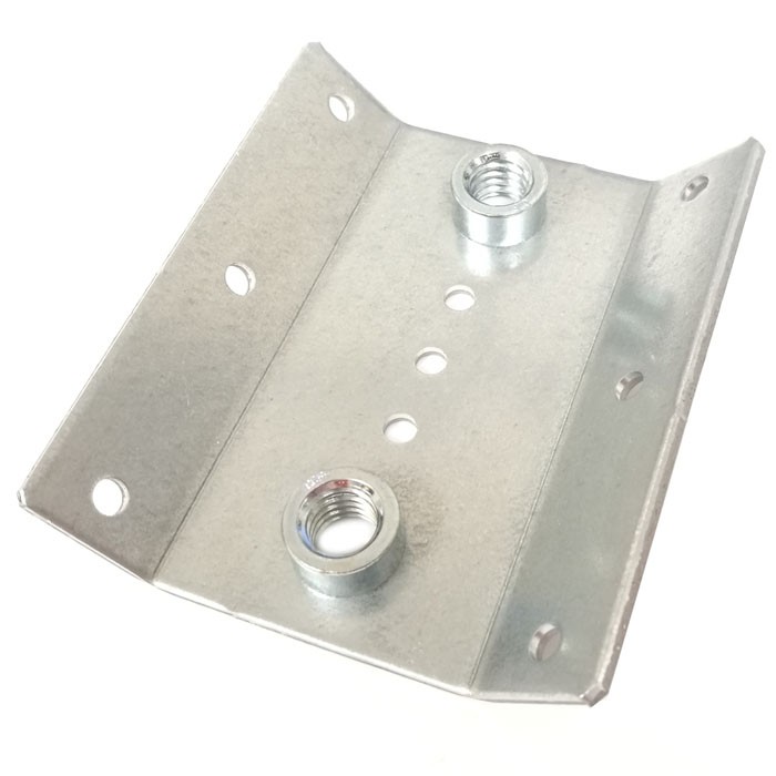 Plate, Cab. Leg Threaded Mounting Plate (1 Only) - Legs - Cabinet Parts