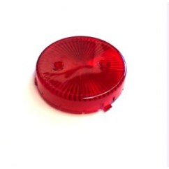 Pop bumper cap snap on with screw  Red