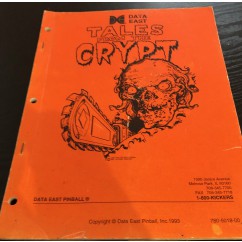 Tales From The Crypt  USED manual 
